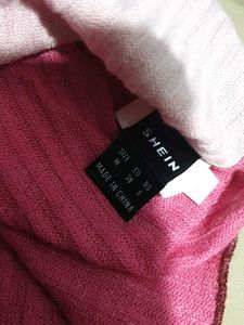 1941. Pink Patchwork Crop Tank