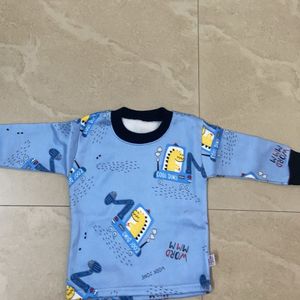 Woollen Night Suit For Baby Boy