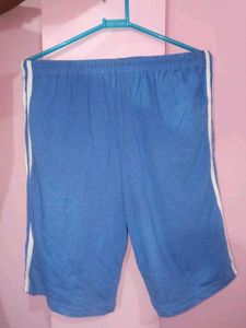 Blue Casual Shorts