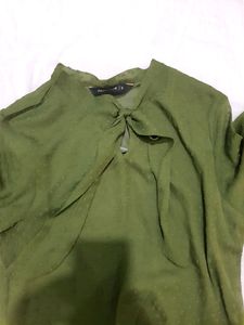 Olive Green Top
