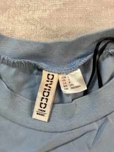 Baby Blue H&amp;M Crop Top