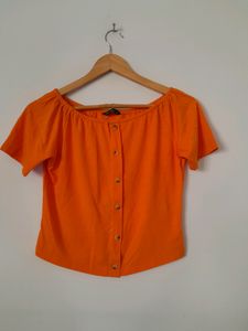 Orange Casual Top (Women&#39;s)