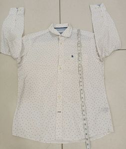 White Printed Shirt (Men)