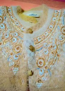 Embroidered Knit Cardigan