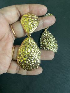 Statement Gold Earrings