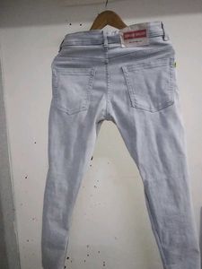 Distressed Denim Jeans