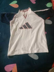 Adidas White Tee