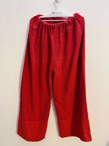 Embroidered Plazzos set of 2