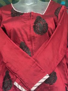 Elegant Maroon Kurta