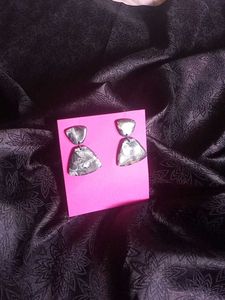 Statement Stone Drop Earrings