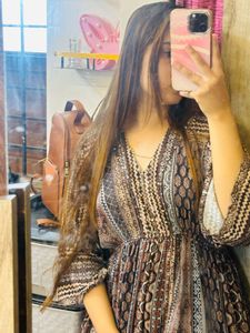 Boho Print Maxi Dress