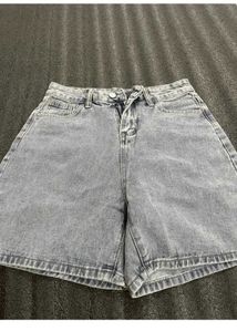 🌸denim Wide Leg Shorts