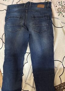 Distressed Denim Jeans