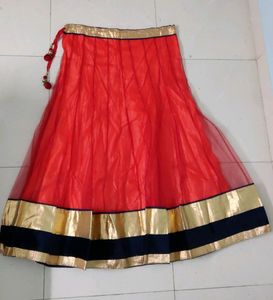 Velvet And Organza Lehenga