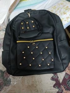 Stylish Black Backpack