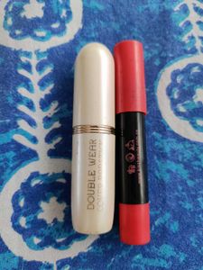 Beauty Combo Foundation Stick And Lipstick