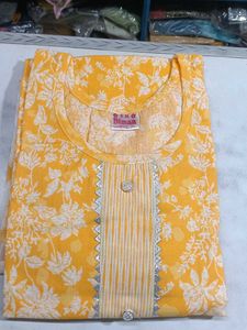 Floral Print Kurta