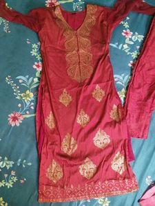 Embroidered Kurta Set