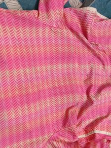 Pink Striped Top