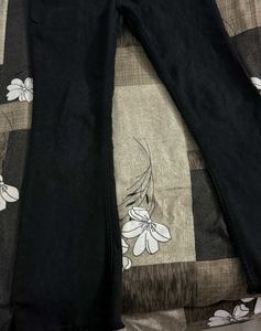 Black Flared Jeans high waist