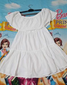 White Eyelet Dress