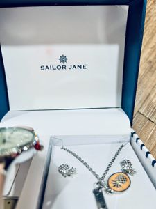 Watch Set - Sailor Jane-With Necklace And Earrings