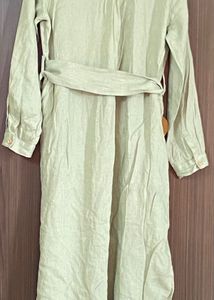 Zara Linen Blend Dress