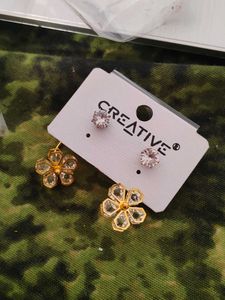 Flower Stud Earrings