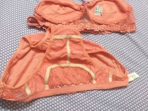 Net Bra And Panty Set