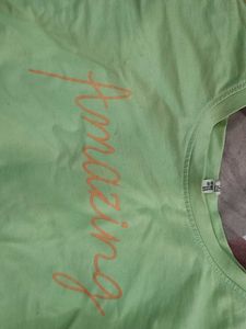 Light Green &#34;Amazing&#34; Long Sleeve