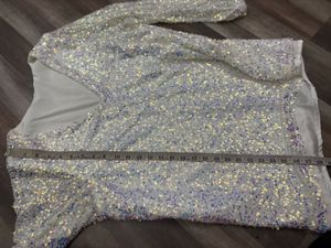 Sequin Long Sleeve Party Top