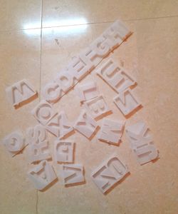 No.Letter &amp; Alphabet Mold For Resin Art