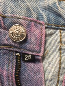Gorgeous Blue And White Denim Jeans