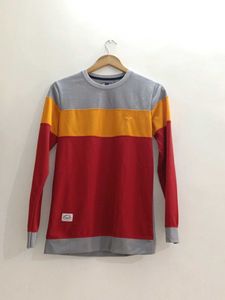 Mens Color Blocked T-Shirt sweatshirt
