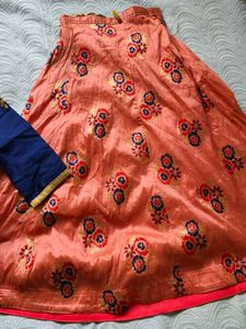 Elegant Girl&#39;s Lehenga Choli Set