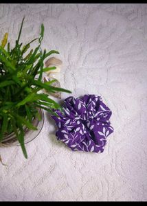 Purple Scrunchie
