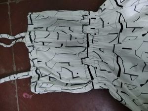 White Printed Sundress