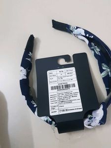 New Blue &amp; White Hair Band