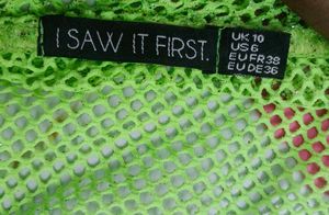 (800)Green Mesh Mini Dress