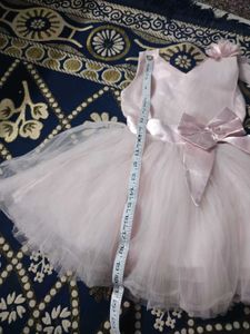Pink Tulle Flower Girl Dress