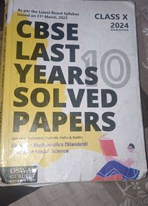 Oswaal PYQ Last 10 Years
