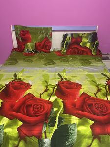 Double Bedsheet + 2 Pillow Covers