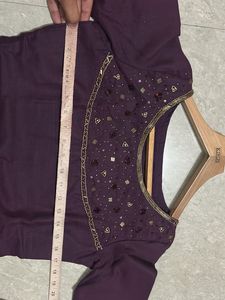 Purple Kurti