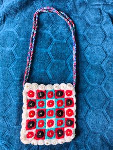 Crochet Crossbody Bag