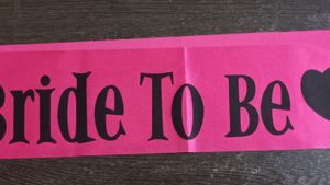 Bride To Be👰 Goggles, Hairband And Sash