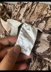H&amp;M Snake Print Skort