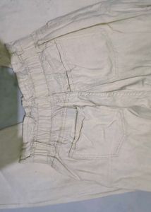 Casual Beige Pants
