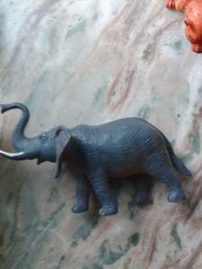 Pack Of Four Lizard Cheetah Elephant And Tiger