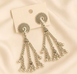 Ethnic Silver Earrings