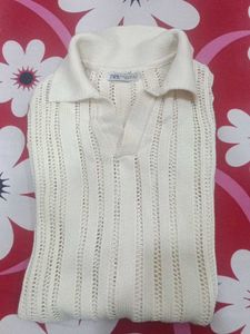 Vintage Knit Polo Shirt